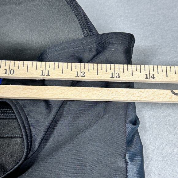 Attraco Sports Swimsuit Womens Medium Black with Blue Accents One Piece Outdoors - Picture 3 of 12